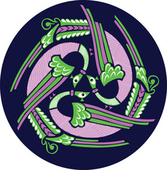 Web, vintage, folklore, bird, plate, design, ornament, vector, illustration, background, decoration, bird. handmade, brushes, watercolor, poster, leaf, poster, abstraction, peacock.eps