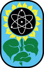 Web, vintage, sky, plant, botany, agricultural sector, sunflower, agriculture, black, design, ornament, vector, illustration, background, sign, advertising, poster, leaf, business card, poster,