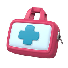3d illustration of  first aid kit