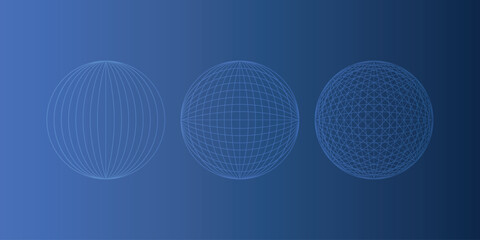 Retro Futuristic Shapes, Design Elements.