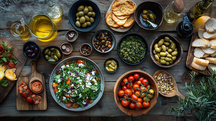 Olive oil, cherished for over 8,000 years, enhances salads, Mediterranean dishes, and frying, offering both rich flavor and historical significance in every drop. 
