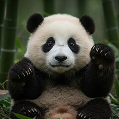 Obraz premium Panda Baby