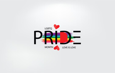Spirit of Pride Happy Pride Month Design