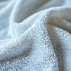 a closeup of super soft towel fabric