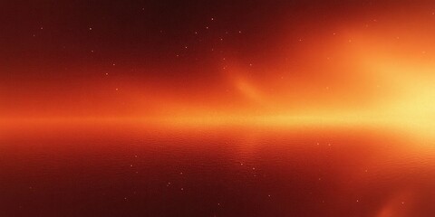 Obraz premium Warm Orange Gradient Background with Metallic Texture Abstract Design for Modern Graphics