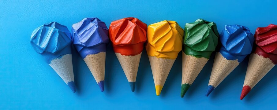 reasoning skills flat design top view critical thinking theme water color Triadic Color Scheme