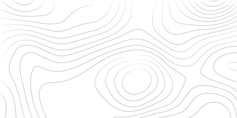 Abstract black and white topographic contours lines of mountains. Topography map art curve drawing. vector illustration.