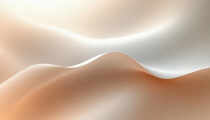 Soft Abstract Background with Smooth Gradients of Beige and Cream in Minimalistic Style
