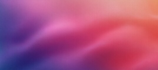 Fototapeta premium Abstract Gradient Background with Soft Grainy Texture Blending Pink and Purple Hues