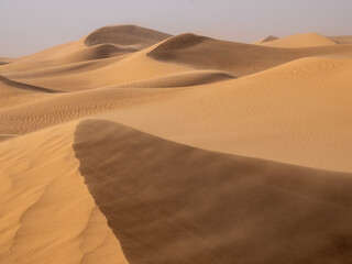 Moroccan desert sand dunes