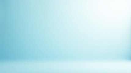A Soft, Light Blue Gradient Background Ideal for Product Displays and Presentations, Featuring a Smooth Transition and Subtle Variations in Shade