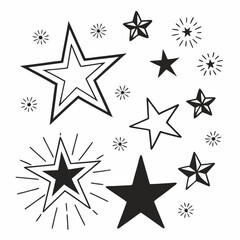 Obraz premium set of stars