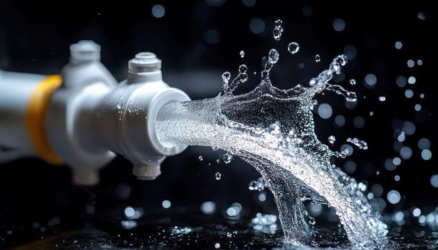 Burst Pipe Water Leak Urgent Plumbing Repair Emergency Service
