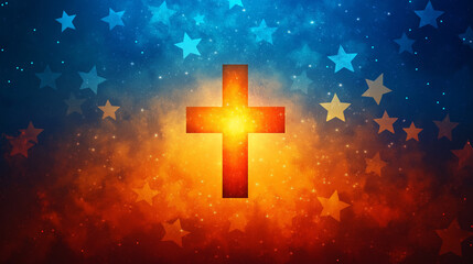 Cross  central holy symbol of Christianity, represent crucifixion of Jesus Christ, through which believer find faith, salvation, redemption. It serve  power reminder of his resurrection foundation.