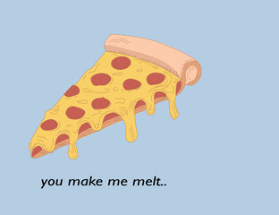 slice of pizza. Illustration of pizza. Pizza pattern background. Pizza Slices Pattern background. Pizza seamless pattern for restaurant packaging background. Junk food seamless pattern.