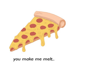 slice of pizza. Illustration of pizza. Pizza pattern background. Pizza Slices Pattern background. Pizza seamless pattern for restaurant packaging background. Junk food seamless pattern.