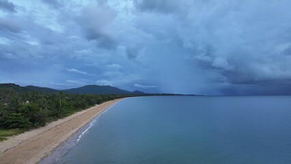Storm ocean rain Australia cloud 