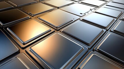 Reflective Surfaces of a High-Tech Device