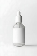 The skincare brand features a minimal and modern design, generation AI 
