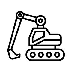 Backhoe Icon