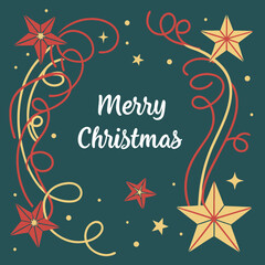 illustration of a christmas background