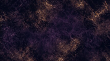 Abstract Dark Purple and Gold Marble Texture