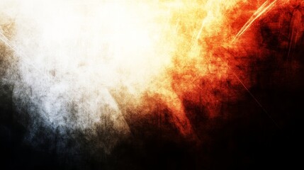 Fototapeta premium Abstract Fiery Grunge Texture Background Design