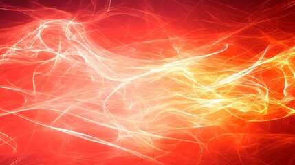 Abstract Fiery Plasma Energy Wave Background
