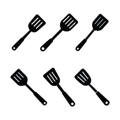 kitchen utensils silhouettes