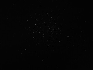 Sugar powder splash, flying salt, baking flour, White powder isolated on a transparent background