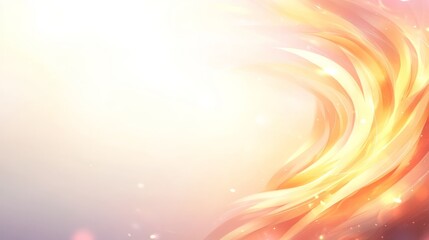 Obraz premium Abstract Golden Wave Light Background Design