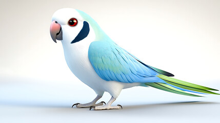 Colorful parrot animation