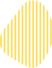 straight line Pattern blob Icon