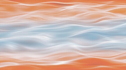 Obraz premium Abstract Orange and Blue Wave Pattern Design