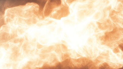 Obraz premium Abstract Orange and White Glowing Nebula Cloud