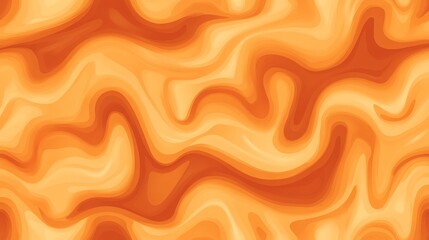 Fototapeta premium Abstract Orange Swirl Pattern Background Texture