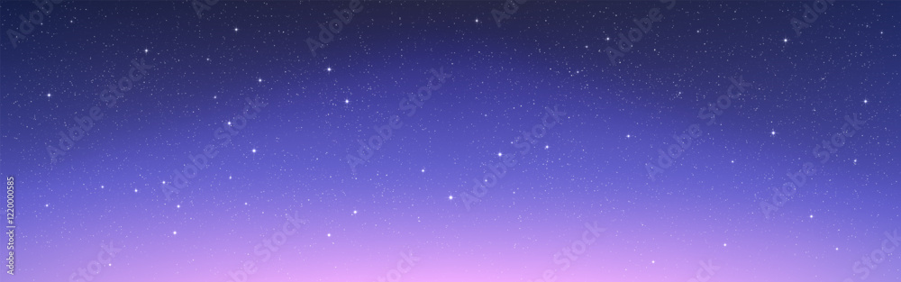Wall mural milky way wallpaper. night beautiful sky with shining stars. soft starry gradient. outer space with 