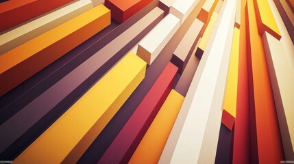 Vibrant Textured Patterns in Business Presentation