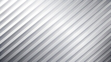 Fototapeta premium Elegant White Gradient Diagonal Stripe Background, Abstract Monochrome Geometric Design for Modern Interior, Graphic Design, Web Backgrounds, Minimalist Art, Vector Illustration