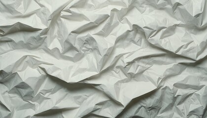 Abstract white paper texture background with crumpled effect for poster, banner and flyer mockup design
