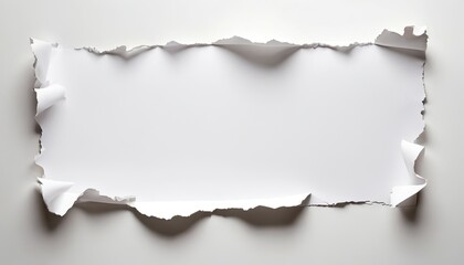 Grey adhesive strip paper white background rectangle
