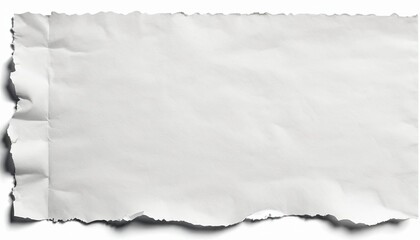 Obraz premium Grey adhesive strip paper white background rectangle 
