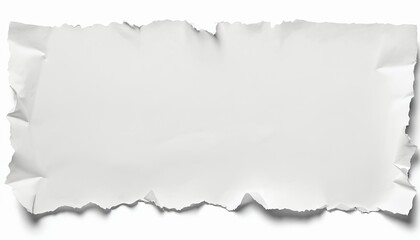 Fototapeta premium Grey adhesive strip paper white background rectangle 