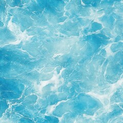 Soothing Aquamarine Waves   Tranquil Nature Background