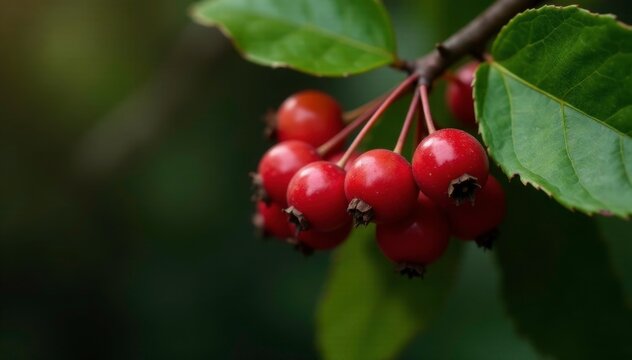 Dark brown terebinth berry clusters on a branch, nature, wood grain, terebinth tree