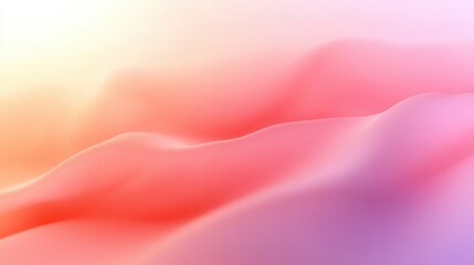 Obraz premium Soft Pink Peach Gradient Background Aesthetic Blurred Texture Pastel Wallpaper