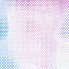 Enchanting Pastel Gradient Polka Dot Abstract Background for Visually Striking Wallpapers and