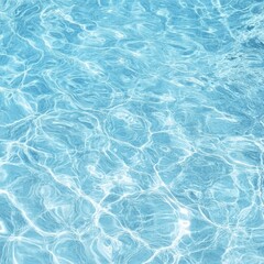 Obraz premium Mesmerizing Tranquil Turquoise Water Backdrop with Flowing Ripples and Reflections