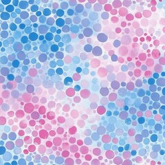 Vibrant Polka Dot Watercolor Gradient Splash Mosaic Abstract Background