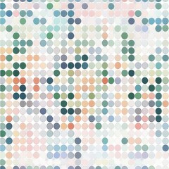 Mesmerizing Abstract Geometric Mosaic Pattern with Vibrant Pastel Colors for Digital Design Backdrop or Wallpaper
